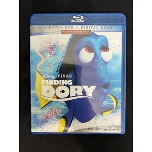 Finding Dory (Blu‑ray + DVD, Disney Pixar, 2‑Disc Combo Pack) – Good Condition